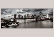 DRAMMEN - 180X60CM ALUMINIUM TAVLA NEW YORK