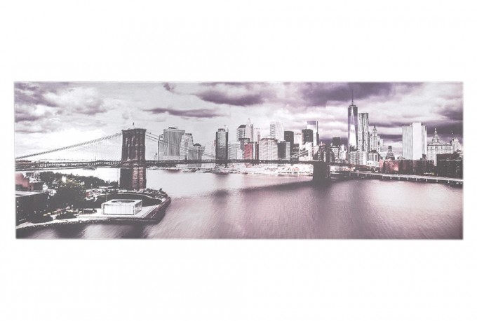 DRAMMEN - 180X60CM ALUMINIUM TAVLA NEW YORK
