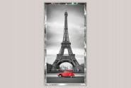 VEJEN - 63X125CM TAVLA PARIS, RAM AV SPEGELGLAS