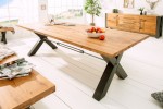 SMITH - 240CM MATBORD I MASSIV EK