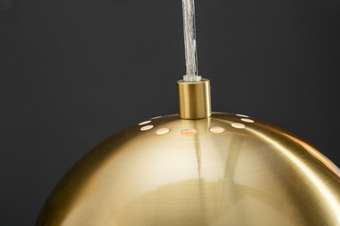 EPICHROME - 3X TAKLAMPA I METALL, GULD