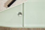 DIARI - HÖRNSKRIVBORD I VITT GLAS