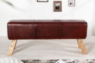 SALTO - 100CM SITTBÄNK I ÄKTA LÄDER