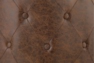 CHESTERFIELD - 60CM VINTAGE BRUN PALL