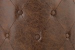 CHESTERFIELD - 60CM VINTAGE BRUN PALL