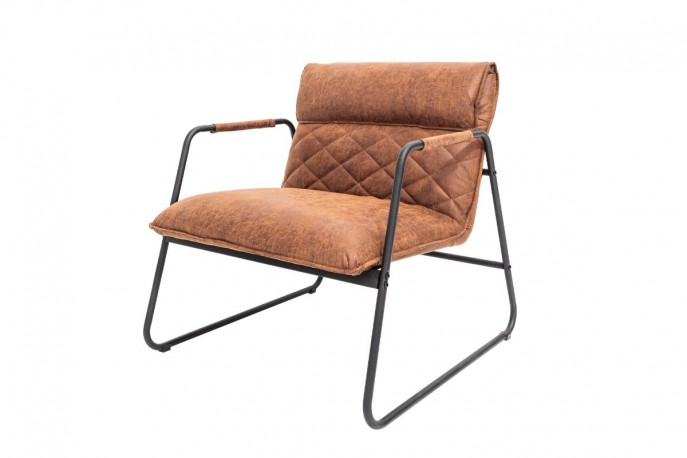 ALEXEJ - ANTIK BEIGE LOUNGESTOL