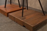ROSE - 200CM HANDGJORD KLÄDHÄNGARE I TEAK