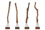 ROSE - 200CM HANDGJORD KLÄDHÄNGARE I TEAK