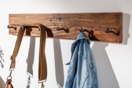 ROME - 90CM HANDGJORD KLÄDHÄNGARE I ÅTERVUNNET TEAK