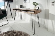 JOLINE - 110CM SKRIVBORD I GRÅ ACACIATRÄ