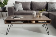 JOLINE - 110CM SOFFBORD I GRÅ ACACIATRÄ