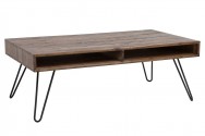 JOLINE - 110CM SOFFBORD I GRÅ ACACIATRÄ