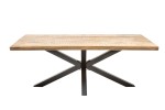 FIOLITO - 200CM HANDGJORT MATBORD I MANGOTRÄ