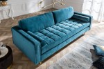 BELLANI - 225CM TURKOS SAMMETSSOFFA