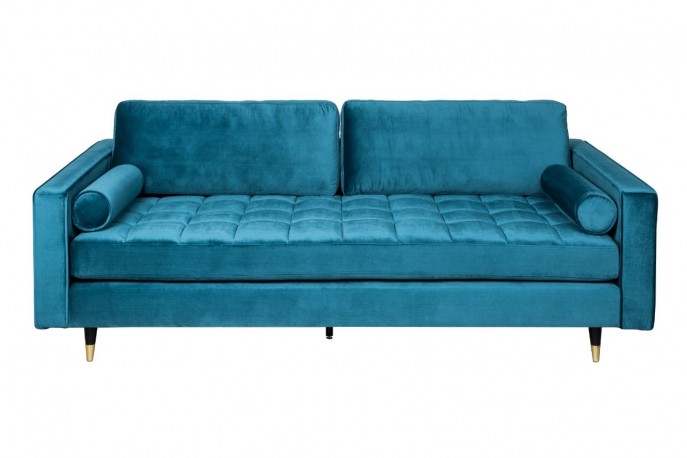 BELLANI - 225CM TURKOS SAMMETSSOFFA