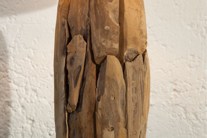 DESME - HANDGJORD LAMPFOT I TEAK