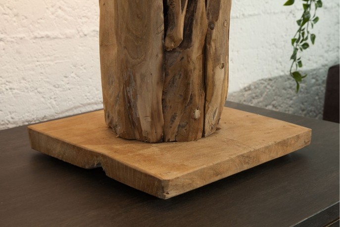 DESME - HANDGJORD LAMPFOT I TEAK