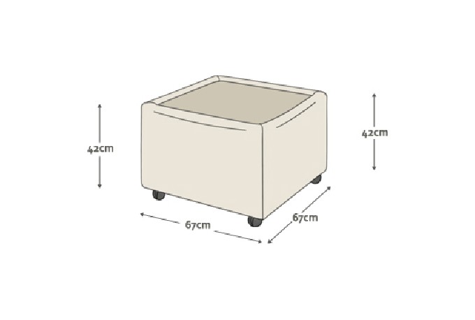 Irving Pouffe Table