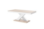 VICCO X - 120CM SOFFBORD SVART/VIT/GRÅ/BRUN