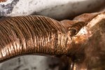 VARYA - 70CM HANDGJORD MATADOR SKULPTUR I KOPPAR
