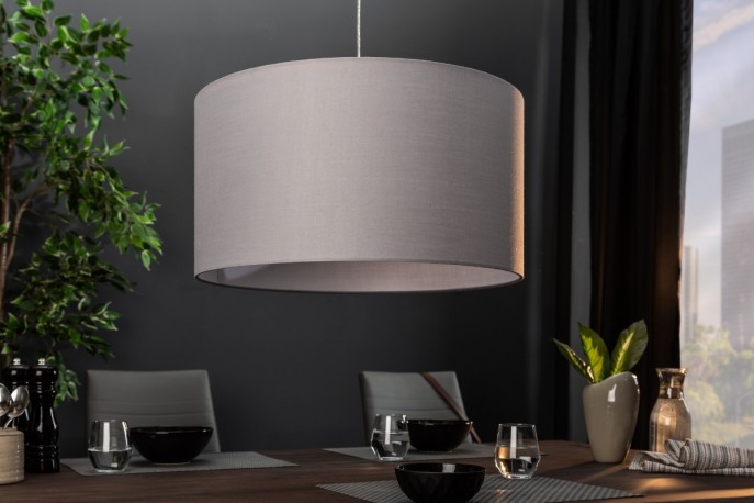 Pendant lamp Roots 50cm gray
