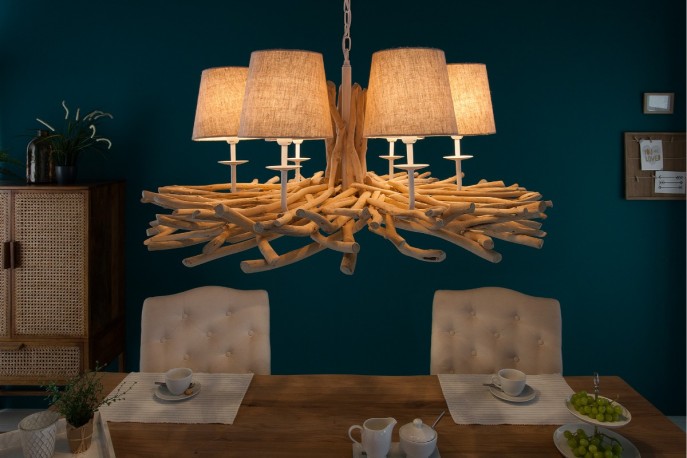 Chandelier Euphoria II 80cm driftwood