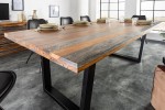 Dining table Fire & Earth 160cm Sheesham gray