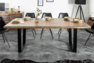 Dining table Fire & Earth 160cm Sheesham gray