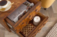 Bedside table Mystic Living 40cm Sheesham