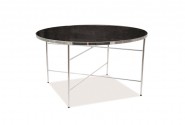 CORDELIA - Vackert soffbord med marmoreffekt 80 cm