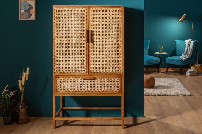 Highboard Bamboo Lounge 140cm Mango