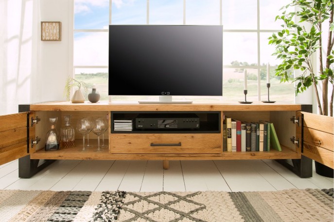 TOR - Handgjord TV-bänk i ek