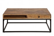 IRON CRAFT soffbord mangoträ 100 cm