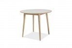 Nelson table honey oak