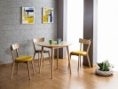 Nelson table honey oak