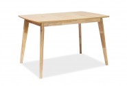 OMAHA - Justerbart matbord i massiv trä 120-160 cm