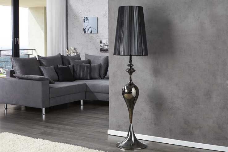 Lumien - svart golvlampa