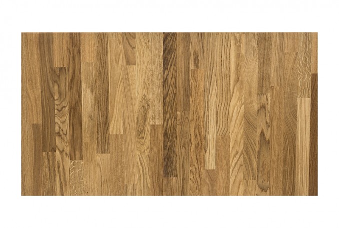 ERFORS - Stilrent barbord i massivt ekträ 110 cm