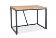 Silvio desk natural veneer