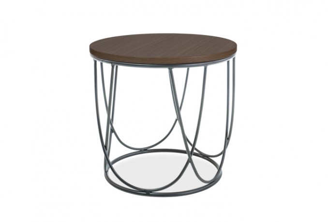 Sepia II coffee table walnut / black