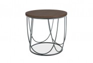 Sepia II coffee table walnut / black