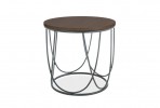 Sepia II coffee table walnut / black