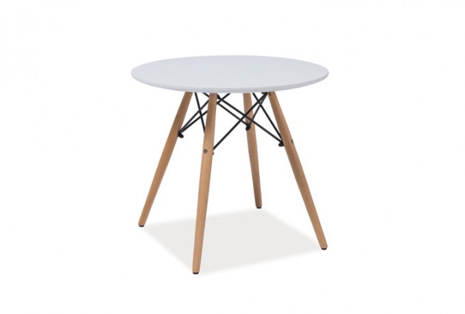 Soho B coffee table white / beech