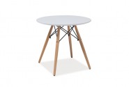 Soho B coffee table white / beech