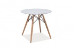 Soho B coffee table white / beech