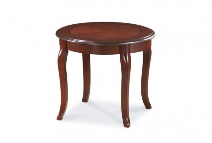 BENNETT - 60 cm soffbord i mörk valnöt