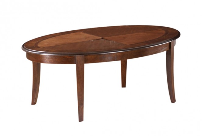 KALIFORNIEN - Vackert soffbord i vintagestil valnöt