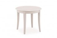 California D coffee table white