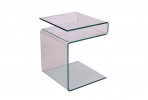 OPAQUE - 42 cm soffbord i glas