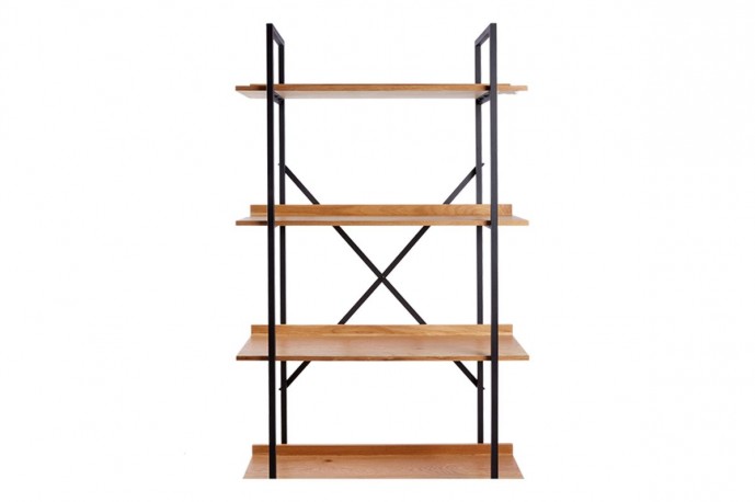 EXPO - Elegant hylla i ek 166 cm